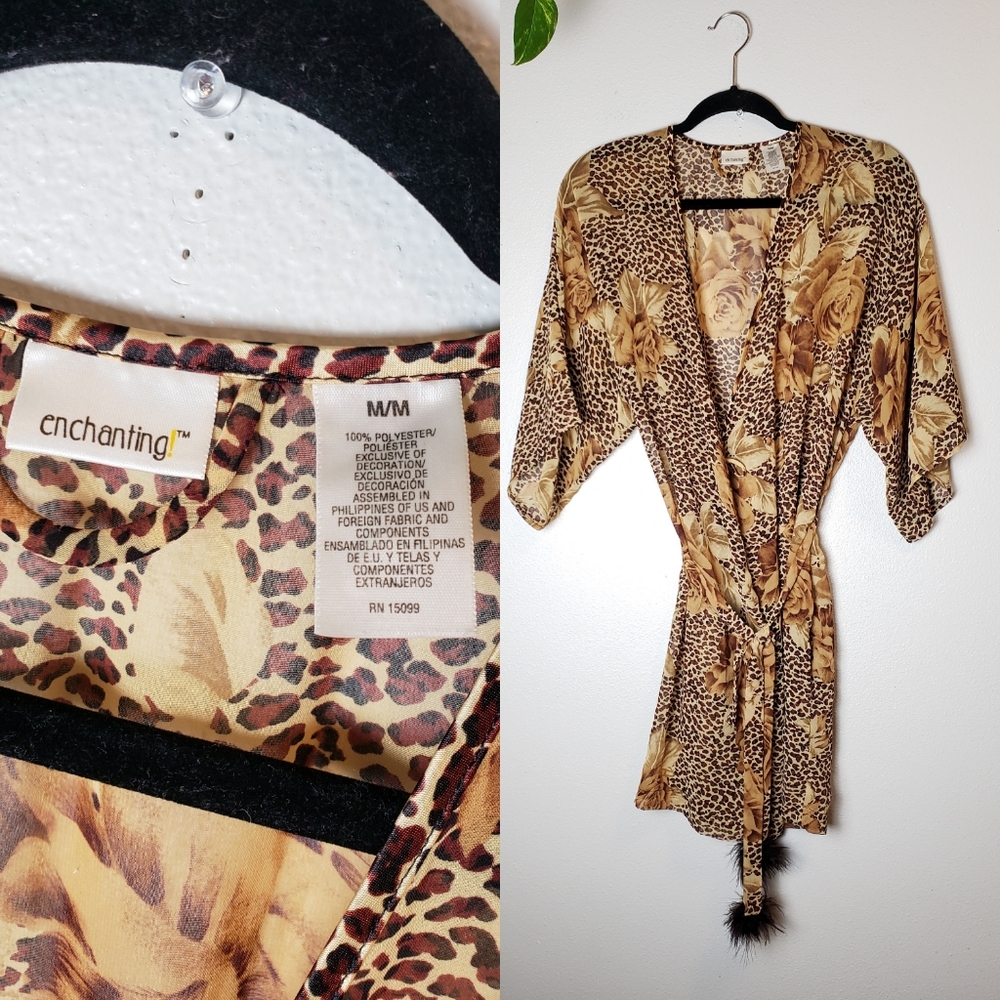 Leopard print Robe - Picture 2 of 4